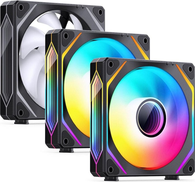 Jonsbo - ZL-120B - PC Fan - 120 mm - PWM - ARGB - 3-pack