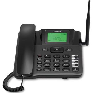 Insmat - 4G Basic Desk Phone - Telefoon - Zwart