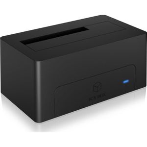 ICY BOX IB-1121-C31 USB 3.2 Gen 2 (3.1 Gen 2) Type-C Antraciet, Zwart