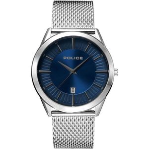 Police, Horloge, Patriot, Zilver, (Analoog horloge, 44 mm)