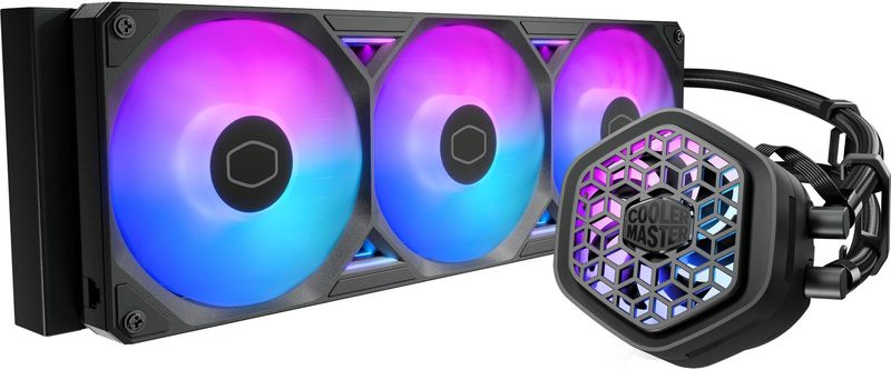 Cooler Master - MasterLiquid 360 Atmos II - CPU Waterkoeler - Zwart - 360 mm Radiator