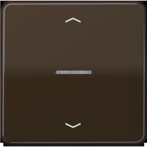 JUNG, Lichtschakelaars + Stopcontacten, BTCD17101PBR HOME drukknop 1-voudig