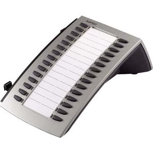 Agfeo STE 40 zilver De toetsenuitbreiding voor de systeemtelefoon ST 31/ST 40/ST 42/ST 45..., Telefoon accessoires