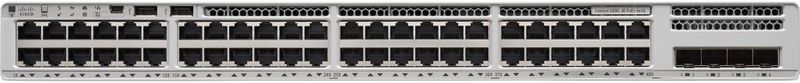Cisco - Catalyst 9200L - Netwerkschakelaar - Grijs - 48 Poorten - Rack-mountable
