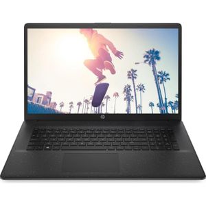 HP 17-cn3150ng (17.30", 512 GB, 8 GB, DE, Intel Core i5-1334U), Notebook, Zwart