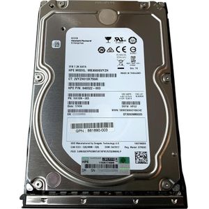 HPE HDD 3TB 6GB/s SATA 7,2k 3,5 (3 TB, 3.5"), Harde schijf