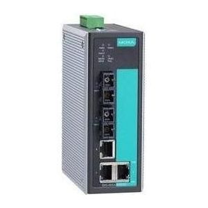 Moxa EDS-405A-SS-SC - Beheerde Ethernet-switch op instapniveau met 3 10100BaseT(X)-poorten, Netwerkschakelaar