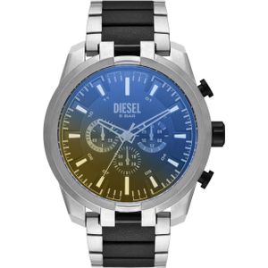 Diesel, Horloge, Gesplitst, Zilver, (Chronograaf, 51 mm)