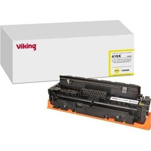 Viking - Compatibele Tonercartridge - Geel - HP 415X W2032X