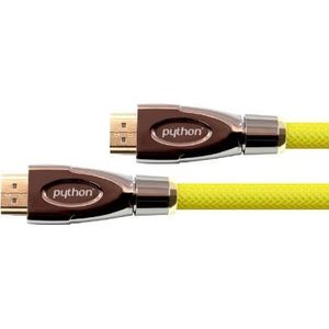 Python Anschlusskabel High-Speed-HDMI mit Ethernet 4K2K / UHD, vergoldete Kontakte, OFC, Nylongeflecht ... (2 m, HDMI), Videokabel