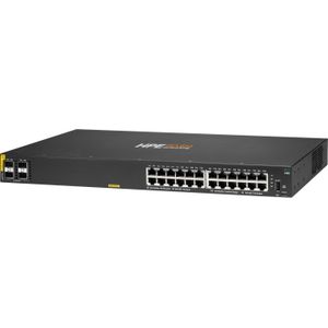 Aruba - 6100 - Ethernet Switch - 24 Ports - 370 W PoE Budget - 1U High