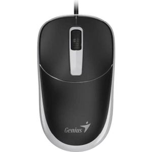 GENIUS - DX-123 - Muis - Zwart-Grijs - Bedraad - Optisch - 1200DPI - USB-C