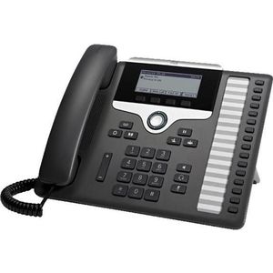 Cisco 7861, Gereviseerde IP-telefoon Charcoal 16 lijnen, Telefoon, Zwart