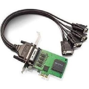 Moxa CP-114EL-I-DB9M - Seriële kaart met 4 RS-232422485 poorten en optische isolatie, Controlekaart