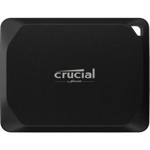 Crucial - X10 Pro - Draagbare Externe SSD - Zwart - 2 TB - Tot 2100 MB/s Lezen, IP55 Water- en Stofdicht