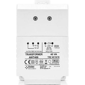 Satel TRANSFORMATOR 230V/18V DC 40VA/TR40VA, UPS