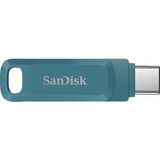 SanDisk - Ultra Dual Drive Go - USB-stick - Blauw - 512 GB