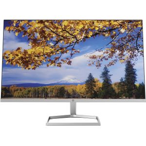 HP M27f (1920 x 1080 Pixels, 27"), Monitor, Zwart, Zilver