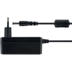 Deltaco PS12-30B voedingsadapter/omvormer Indoor Zwart, Voeding voor notebooks, Zwart