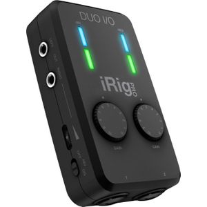 IK Multimedia iRig Pro Duo I/O (USB), Audio-interface, Zwart
