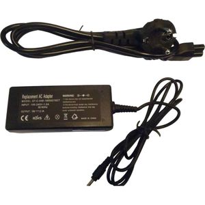 CoreParts Voedingsadapter voor Samsung (40 W), Voeding voor notebooks, Zwart