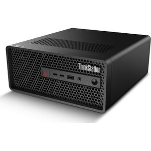 Lenovo ThinkStation P3 Ultra SFF Gen 2 (1000 GB, 8 GB, Intel Core Ultra 9 285K), PC, Zwart