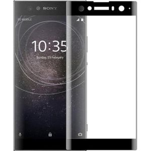 Screenguard Sony Xperia XA2 Ultra Volledig scherm Beschermende Glas Film 2.5D 9H (1 Stuk, Sony Xperia XA2 Ultra), Smartphone beschermfolie