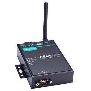 Moxa NPORT W2150A-W4-T-EU - 1-poorts RS-232422485 draadloze apparaatserver met 802.11abgn WLAN EU-band, Toegangspunt