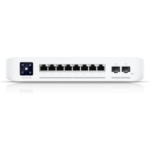 Ubiquiti Enterprise 8 PoE (10 ports), Netwerkschakelaar, Wit