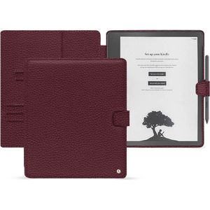 Noreve Lederen beschermhoes Amazon Kindle Scribe (Kindle), eReader accessoires, Paars