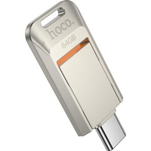 HOCO - UD17 - USB-C Pendrive - 64 GB - Zinklegering - Compact