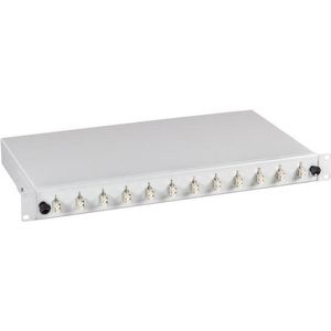 EFB Elektronik Aansluitdoos LC 9/125µ a. 48 vlechten / 24 koppelingen (Lasdoos), Netwerk accessoires