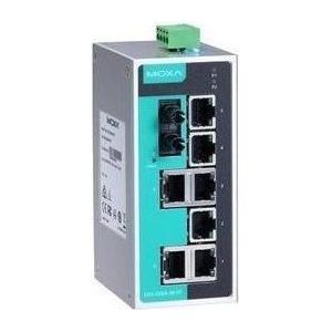 Moxa EDS-208-M-ST - Instapmodel unmanaged Ethernet-switch met 7 10100BaseT(X)-poorten (10100 ports), Netwerkschakelaar