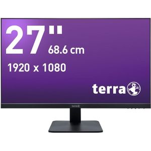 Wortmann - TERRA LCD/LED 2727W HA - Monitor - Zwart - VA-paneel - 1920 x 1080 Pixels - 27"