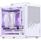 PC Behuizing - Compact - Zwart - 2 mm Dikte - Warmteafvoer