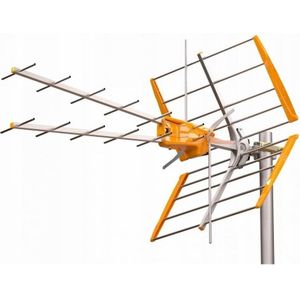 Televes - TV-antenne V+ MIX DVB-T2 U/V - Oranje - Parabolische Antenne - 35 dB