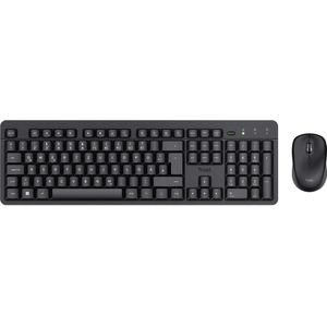Trust TKM-360 toetsenbord Inclusief muis RF Draadloos QWERTY Italiaans Zwart
