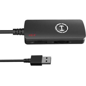 Edifier GS02 USB geluidskaart (USB), Geluidskaart, Zwart