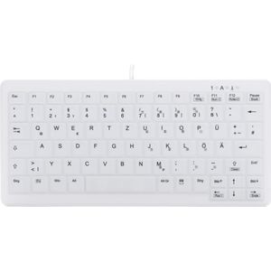 CHERRY - AK-C4110 - Toetsenbord - Wit - USB QWERTY Duits