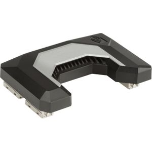 HP . NVIDIA SLI grafische aansluiting met 3 sleuven, PC-accessoires, Grijs, Zwart