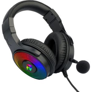 Redragon Pandora H350 Headset Bedraad Hoofdband Gaming USB Type-A Zwart (Bedraad), Gaming headset, Zwart