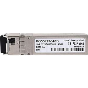 CBO Dell EMC SFP-10GBX40-U Compatibel BlueOptics SFP+ BO55J27640D, Zendontvangers, Zilver