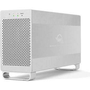 OWC Mercury Elite Pro Dual (3.5"), Harddisk behuizing, Wit