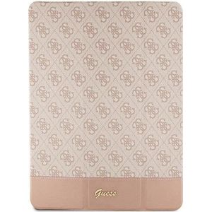 Guess 4G Streep Allover voor Apple iPad 10.2 (2019, 2020, 2021) - roze (iPad 10.2), Tablethoes, Roze