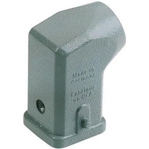 Harting Han A kap schuine invoer 2 PEGS PG 11, Kabels + Stekkers, Grijs