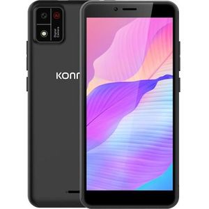 Konrow Touch 55 (Double SIM - 4G - Écran 5.5" - 16 Go, 2 Go RAM) Noir (16 GB, Zwart, 5.50", 4G), Smartphone