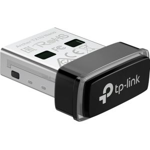 TP-Link - AX300 Nano USB-adapter - WLAN-adapter - Zwart - Wi-Fi 6