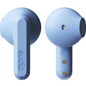 Sudio Koptelefoon A3 Blauw In-Ear Draadloos (ANC, 25 h, Draadloze), Koptelefoon, Blauw