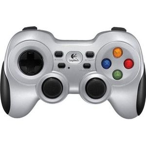 Logitech G Draadloze gamepad F710 (PC), Controller, Zwart, Zilver