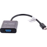 Lanberg - Adapter Mini DisplayPort naar VGA - 20cm - Zwart